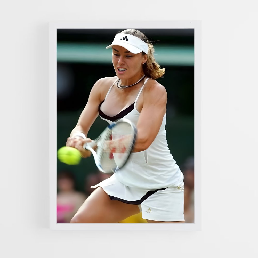 Poster Martina hingis swingue – affiche Tennis (vue 3)
